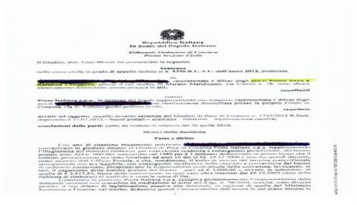 Prescrizione dei buoni fruttiferi e legittimazione in giudizio di Poste Italiane
